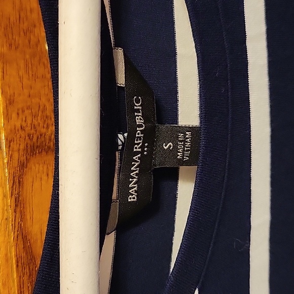 Banana Republic classic blue/white Midi Dress - Picture 3 of 7